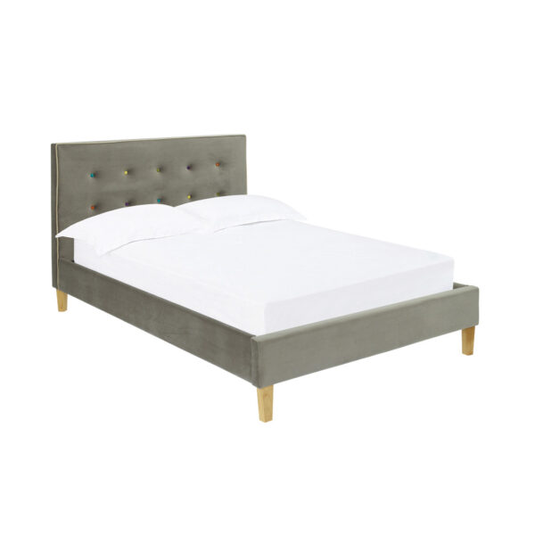 Camden 4.6 Double Bed Grey