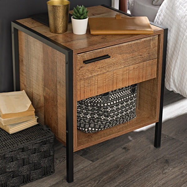 hoxton-bedside-cabinet-distressed-oak-effect Hoxton Bedside Cabinet Distressed Oak Effect