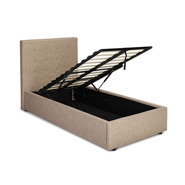 Lucca Ottoman Storage 3.0 Single Bed