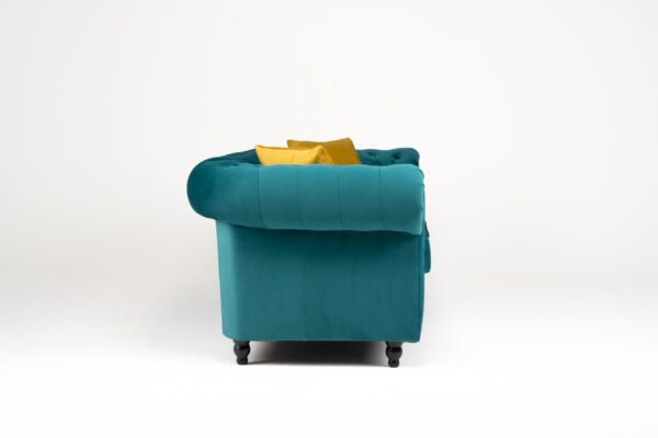 Hilton Chesterfield Velvet 3 + 2 Seater Sofa Set