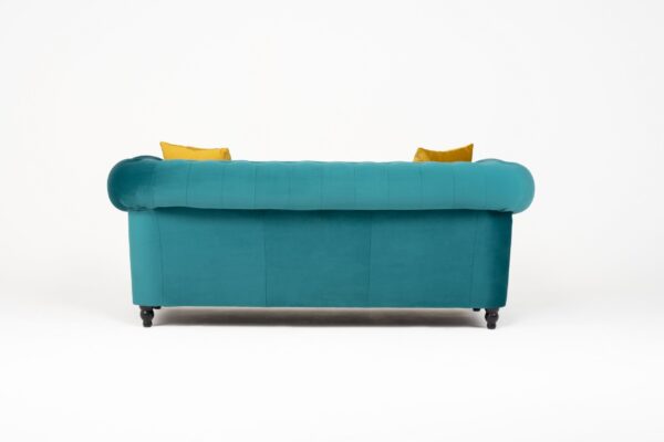 Hilton Chesterfield Velvet 3 + 2 Seater Sofa Set