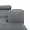 Lema Corner Sofa Bed - Grey Eco Leather