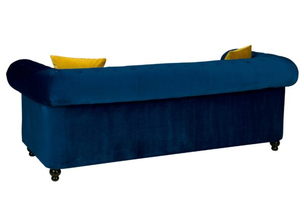 Hilton Chesterfield Velvet 3 + 2 Seater Sofa Set