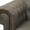 Imperial Chesterfield Eco Leather 2 Seater Sofa Bed