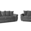 Molly 3+2 set graphite FAB Mollies 3 + 2 Seater Sofa Suite