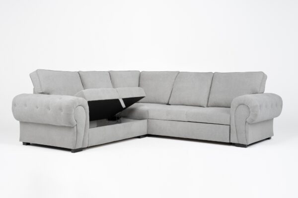 Niko Corner Full Back1 Nico Corner Sofa Bed with Storage