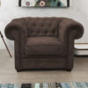 imperial 1 choco. FAB Imperiale Chesterfield Armchair