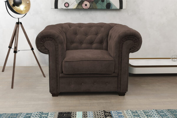 imperial 1 choco. FAB Imperiale Chesterfield Armchair