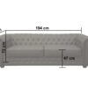 Imperiale Chesterfield 2 Seater Sofa