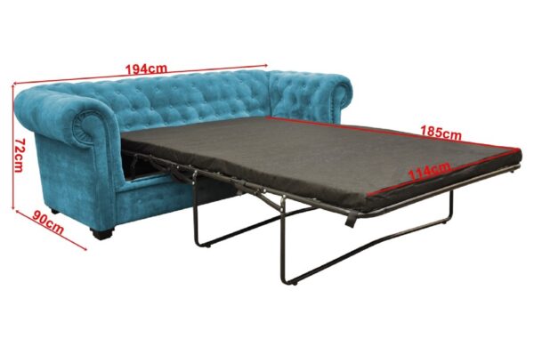 Imperiale Chesterfield 2 Seater Sofa Bed