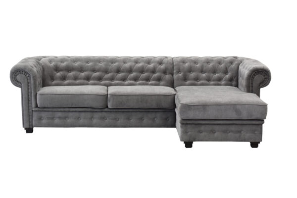 imperial right corner graph. FAB Imperiale Chesterfield Corner Chaise Sofa Bed