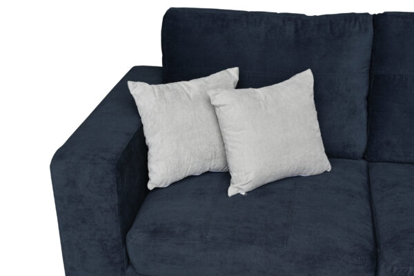 melody graceland navy blue details Hampton Corner Sofa