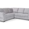 nico full corner silver FAB Nico Corner Sofa Bed with Storage