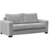 paris 3-2 sofa bed silver FAB Paris 3 Seater Sofa Bed