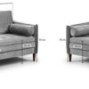honeypot-furniture-harper-sofa-plush-teal-32-set__91671 Hayward 3 Seater in Teal Velvet Sofa