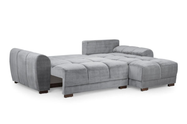 Azzuro Sofa bed with Storage in Grey