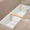 Azzuro Sofa bed with Storage in Mocha