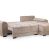 Azzuro Sofa bed with Storage in Mocha
