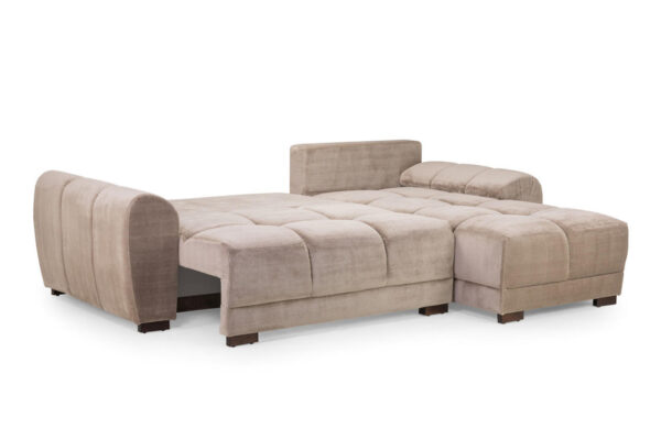 Azzuro Sofa bed with Storage in Mocha