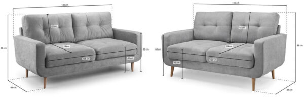 aurora-sofa-grey-32-set__73075 Aurora 3 + 2 Seater Sofa Set