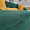 20231005_114908 Kieron Forest Green Velvet Universal Chaise Sofa Bed with Storage