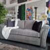 20240211_142211 Dury 3 + 2 Seater Sofa Set in Granite Grey Fabric