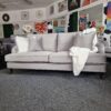 Rupert 3 + 2 Seater Sofa Set in Grey Velvet