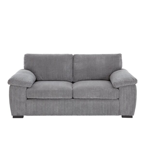 amalfi2strgrey Amalfi 2 Seater in Grey Jumbo Cord