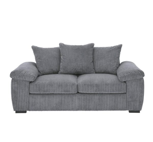 amalfi2strgreyscatt Amalfi 2 Seater in Grey Jumbo Cord