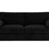 Amalfi 3 Seater in Black Jumbo Cord