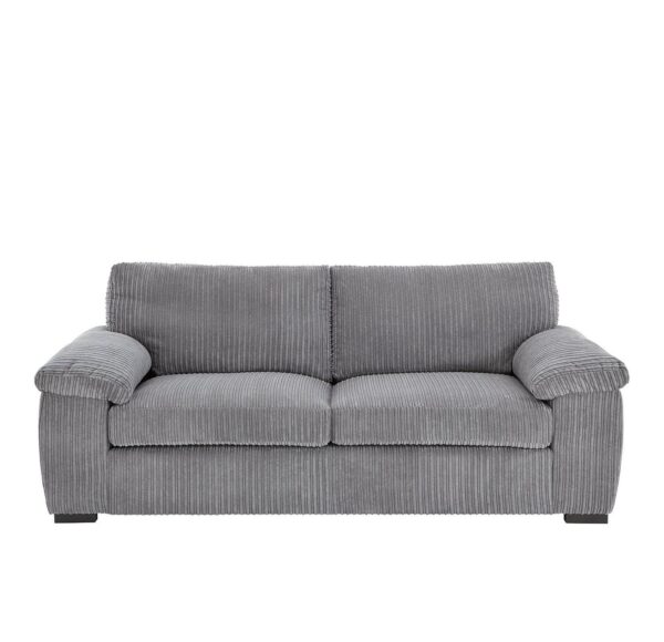 Amalfi 3 Seater in Grey Jumbo Cord