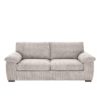 Amalfi 3 Seater in Silver Jumbo Cord