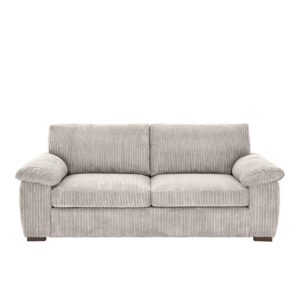 Amalfi 3 Seater in Silver Jumbo Cord