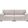 Amalfi 4 Seater in Silver Jumbo Cord