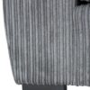 Amalfi Right Hand Corner Chaise Sofa in Grey Jumbo Cord