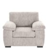 amalfiarmchsilv Amalfi Armchair in Silver Jumbo Cord