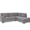 Amalfi Right Hand Corner Chaise Sofa in Grey Jumbo Cord