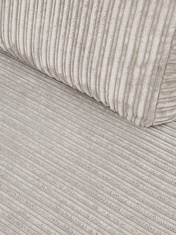 Amalfi 4 Seater in Silver Jumbo Cord