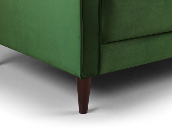 harp3+2green3 Hayward 3 + 2 Seater Sofa Set in Bottle Green Velvet