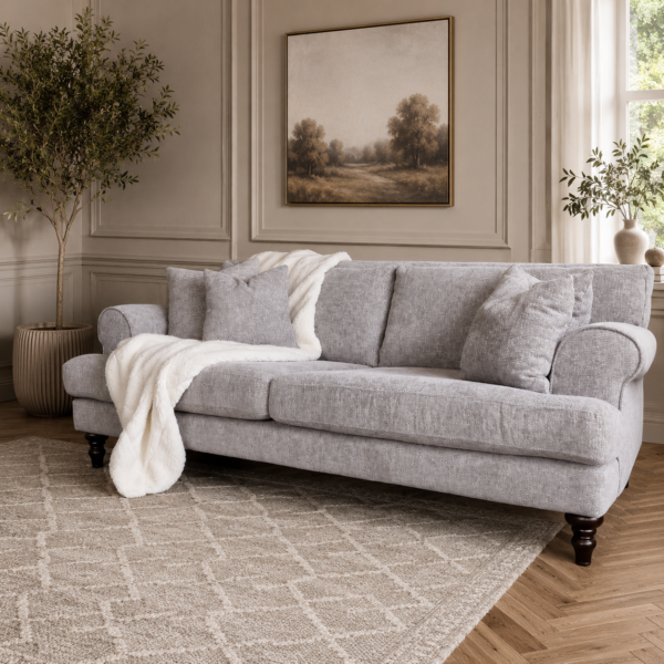 Heritage 3 + 2 Seater Sofa Set in Legacy Grey - Amadi Home... Heritage 3 + 2 Seater Sofa Set in Legacy Grey