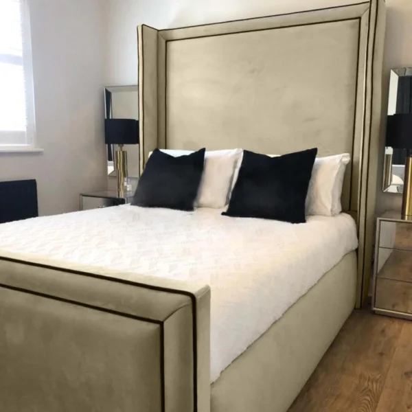 Elizabeth Winged Bed (All Sizes Available)