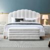 Freya Boucle Bed (All Sizes Available)