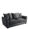 W7JM4_SQ3_0000000071_CHARCOAL_SLa Havana 3 + 2 Seater Scatter Back Sofa Set