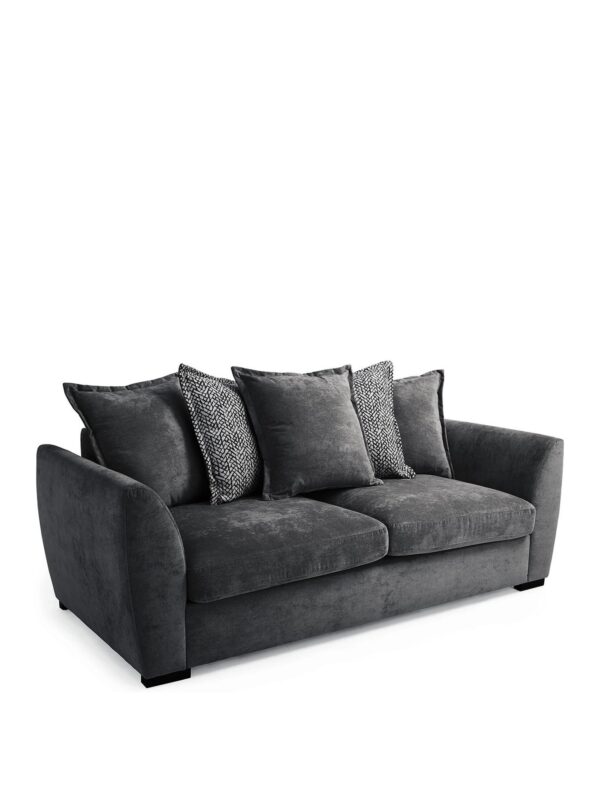 W7JM4_SQ3_0000000071_CHARCOAL_SLa Havana 3 + 2 Seater Scatter Back Sofa Set