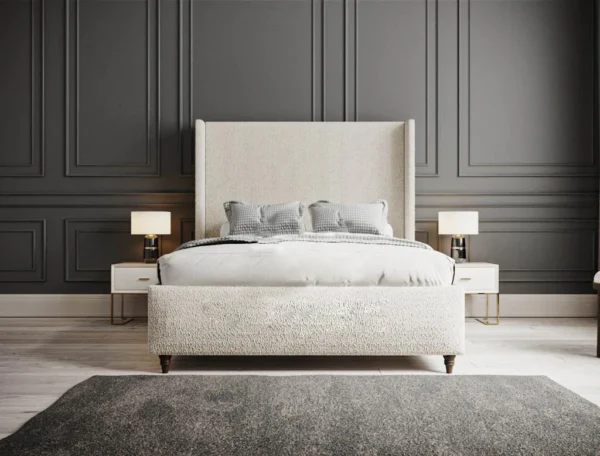 Everly Winged Bed (All Sizes Available)
