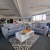 Chiltern 3 + 2 Seater Sofa Set in Cannes Metal Fabric