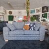 Chiltern 3 + 2 Seater Sofa Set in Cannes Metal Fabric