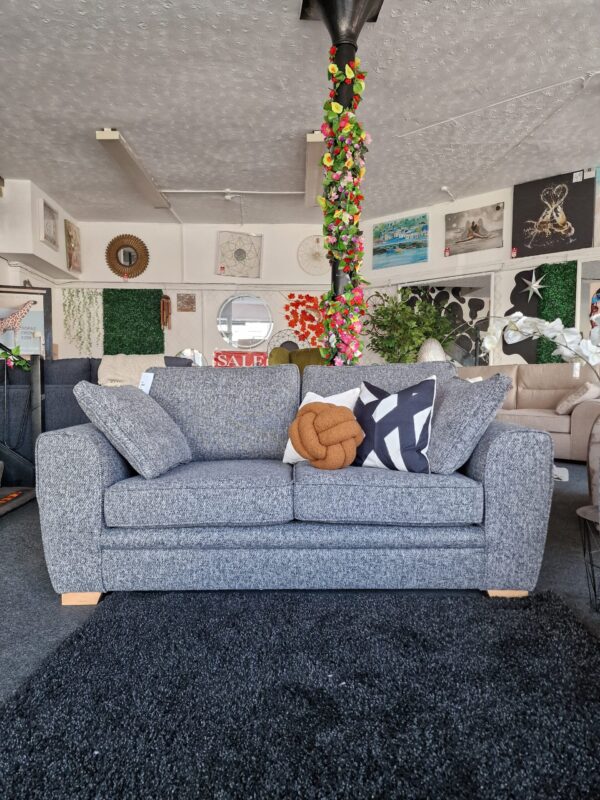 Chiltern 3 + 2 Seater Sofa Set in Cannes Metal Fabric