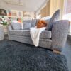Chiltern 3 + 2 Seater Sofa Set in Cannes Metal Fabric