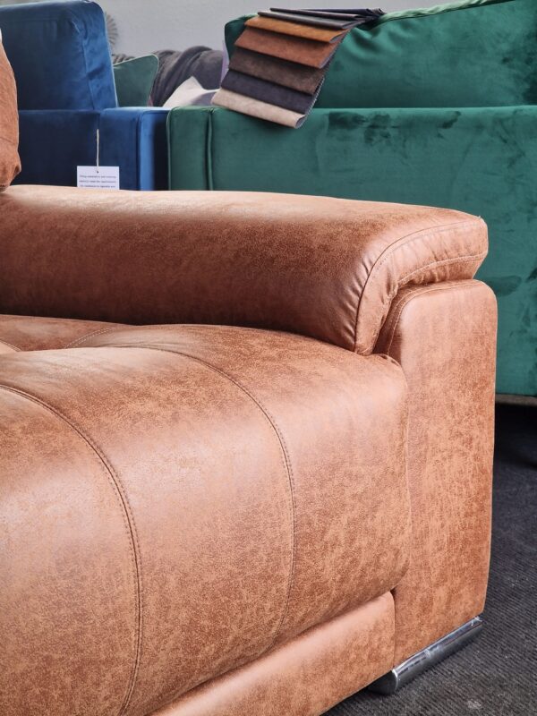 Denver 3 Seater in Vintage Vegan Leather